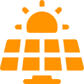 UKSOL Solar Icon